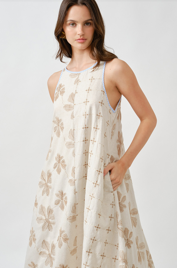 Maude Club Daytona Dress Beige / S