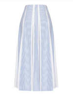 Mehtap Elaidi Striped Contrast Skirt