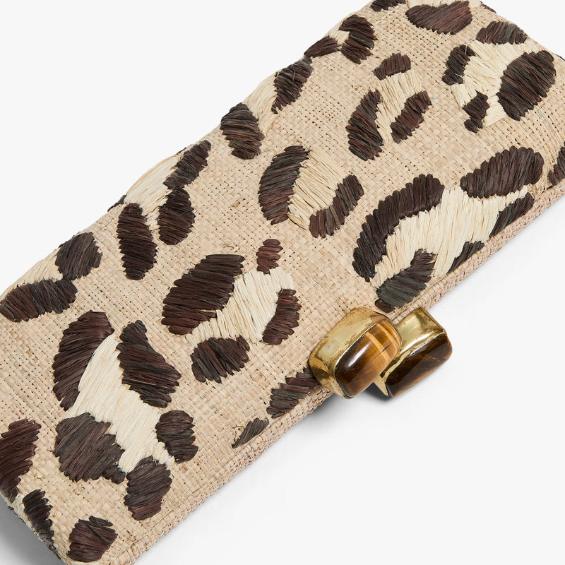 Pamela Munson Spotted Clutch