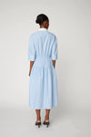 STELLA NOVA Scallop Striped Dress