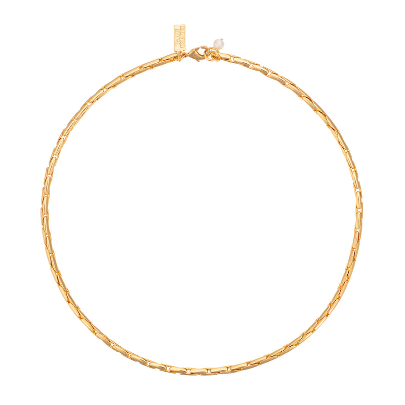 Talis Chains London Gold Choker Necklace