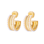 Talis Chains Manhattan Flat Earrings