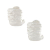 Talis Chains Silver Textured Nugget Earrings