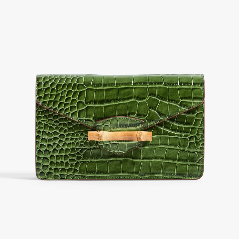 Pamela Munson Jackie Moss Green Bag