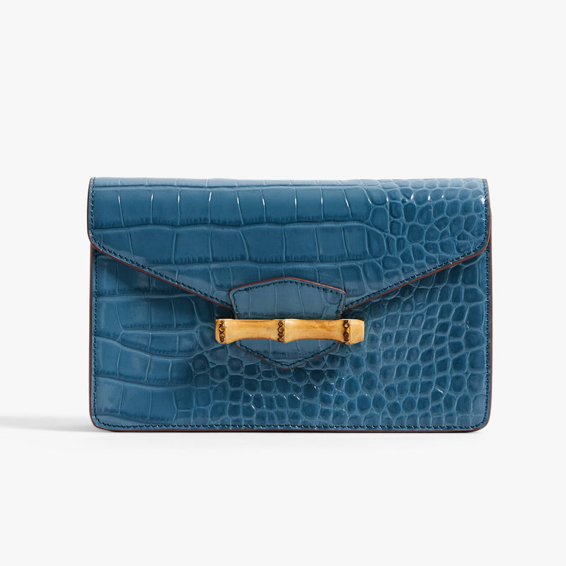 Pamela Munson Jackie French Blue Bag