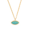 Talis Chains Turquoise Pendant Necklace