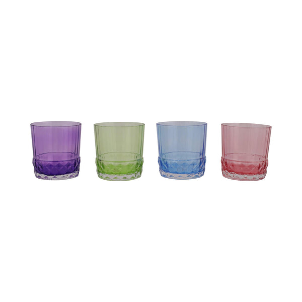 VIETRI Deco Cocktail Tumblers