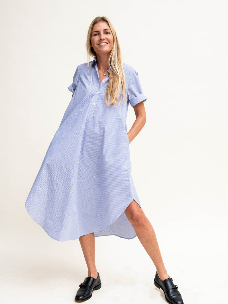 Heather Harlan Bias Shirt Dress