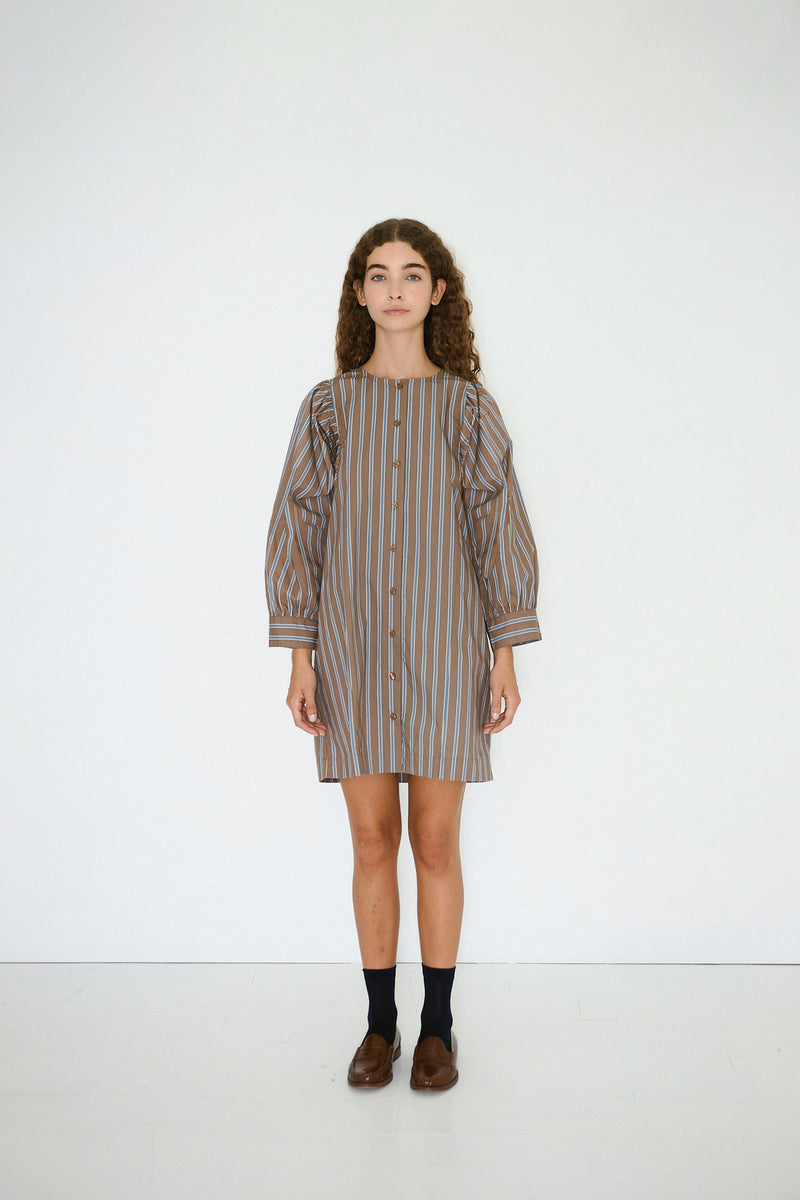 TINY BIG SISTER Striped Dress