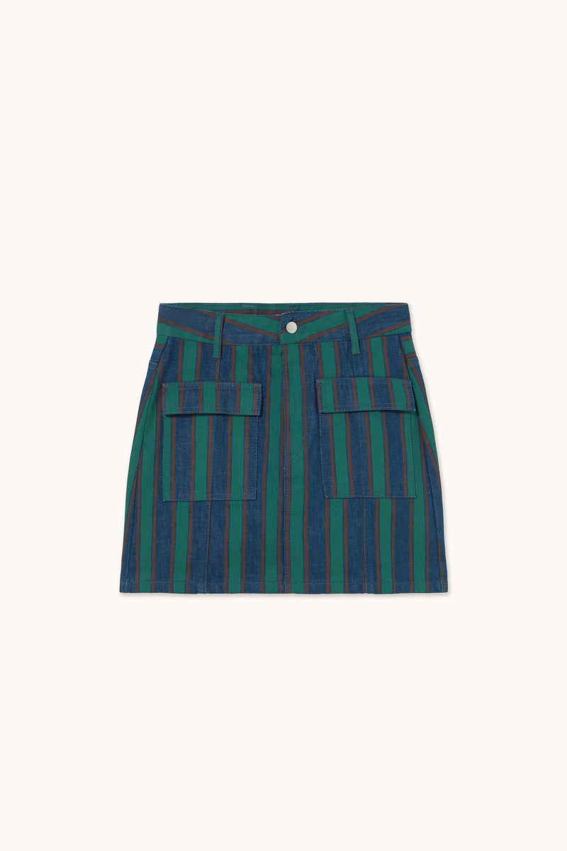 TINY BIG SISTER Striped Mini Skirt