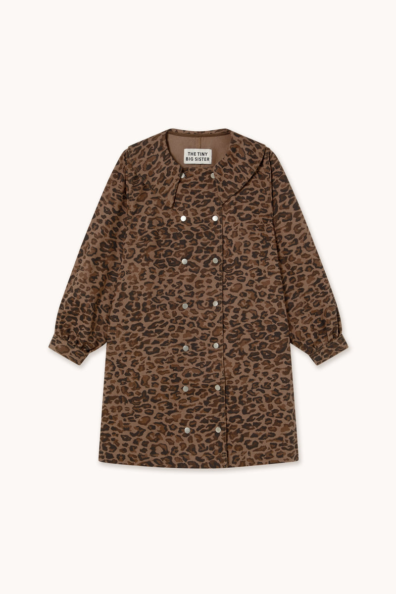 TINY BIG SISTER Animal Print Dress