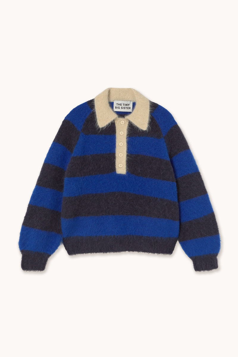 TINY BIG SISTER Frank Polo Sweater