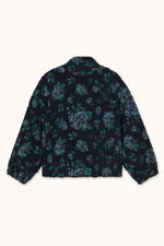 TINY BIG SISTER Roses Sherpa Jacket