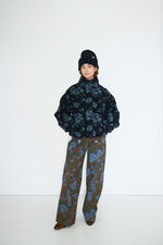 TINY BIG SISTER Roses Sherpa Jacket