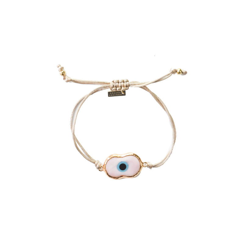 Adriana Pappas Evil Eye Cord Bracelet
