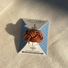Last Chance Textiles Braided Leather Scarf Slide