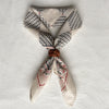 Last Chance Textiles Braided Leather Scarf Slide