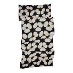 Denovembre Beliss Black and Cognac Scarf