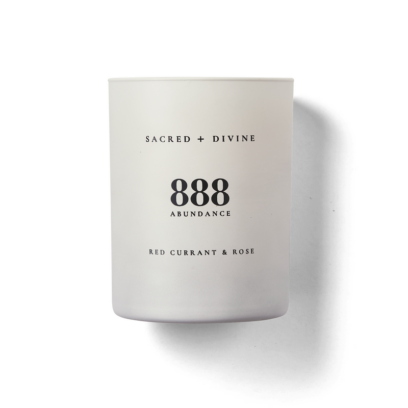 Sacred + Divine 888 Abundance Candle