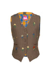 Celia B Chestnut Vest