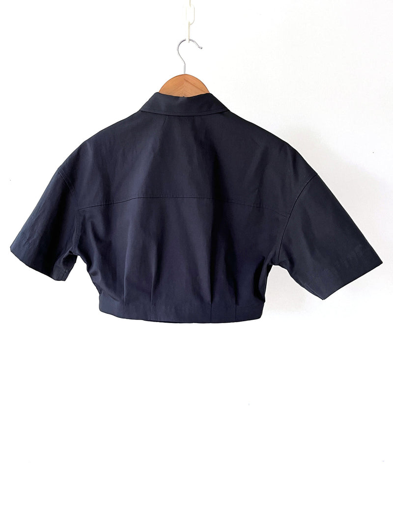Heather Harlan Cropped Waisted Shirt