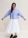 Heather Harlan Cropped BF Shirt