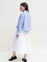 Heather Harlan Cropped BF Shirt