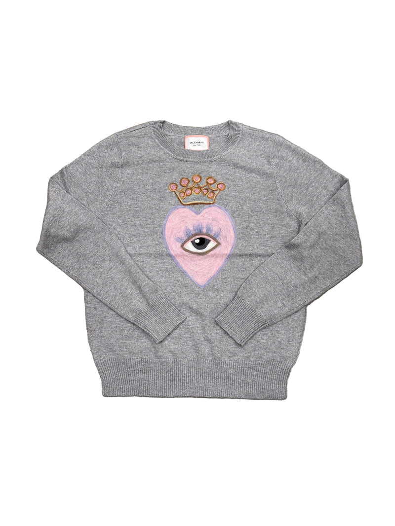 Saccharine Crown Eye Sweater