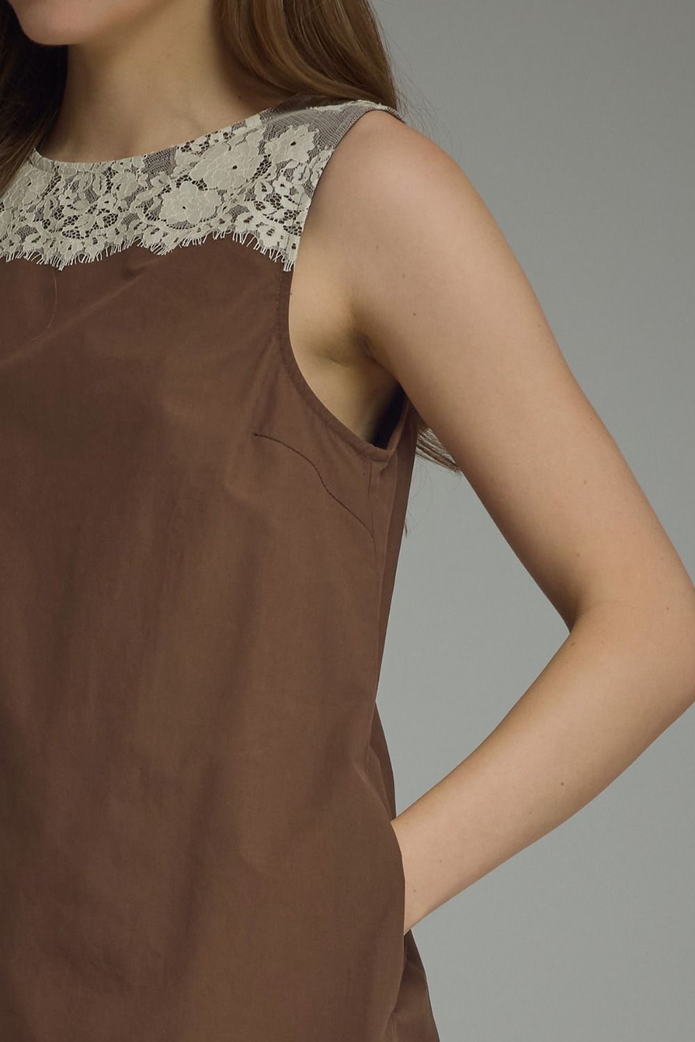 entro brown dress Truffle Lace / S 27-06-2023 TUES DROP this strapless midi dress Birthday Dress 2022 | Size:US 4 (IT 38)
