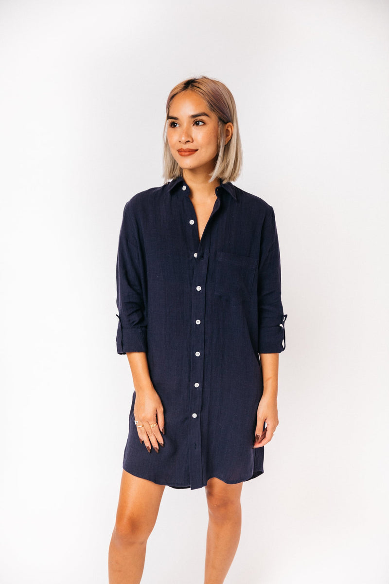 Emily Phillips Navy Dress