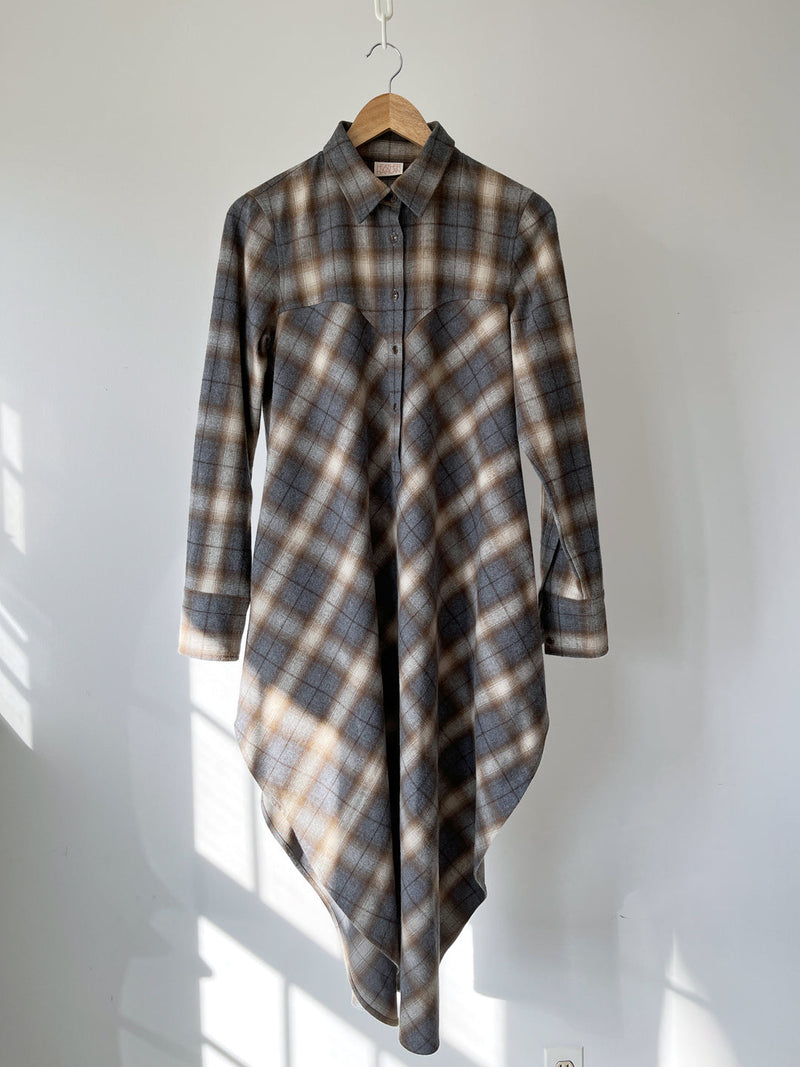 Heather Harlan Bias Shirt Dress
