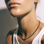 Ikiagi Cerezo Onyx Necklace