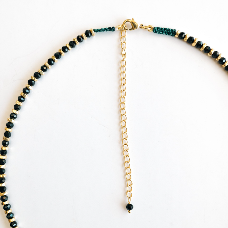 Ikiagi Cerezo Onyx Necklace