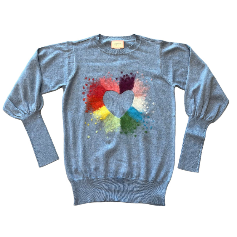 Saccharine United Heart Sweater