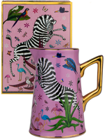 Ortigia Sicilia Pink Jungle Jug