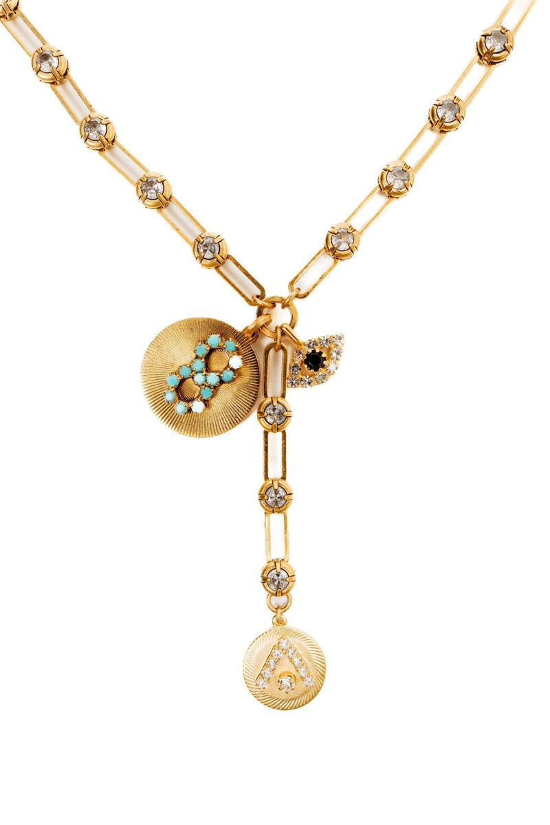 Elizabeth Cole Laurel Necklace