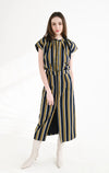 Never A Wallflower Limelight Top Shirting Stripe