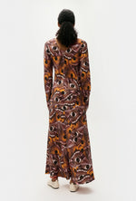 Silk Laundry Wingspan Dress