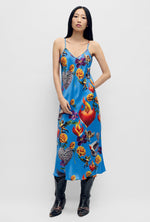 Silk Laundry 90s Dearly Beloved Slip Dress