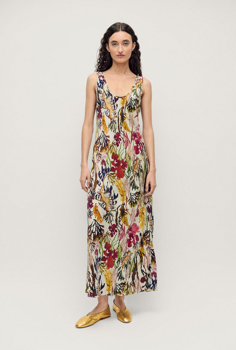 Silk Laundry Planktonic Dress