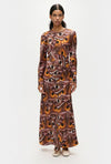 Silk Laundry Wingspan Dress