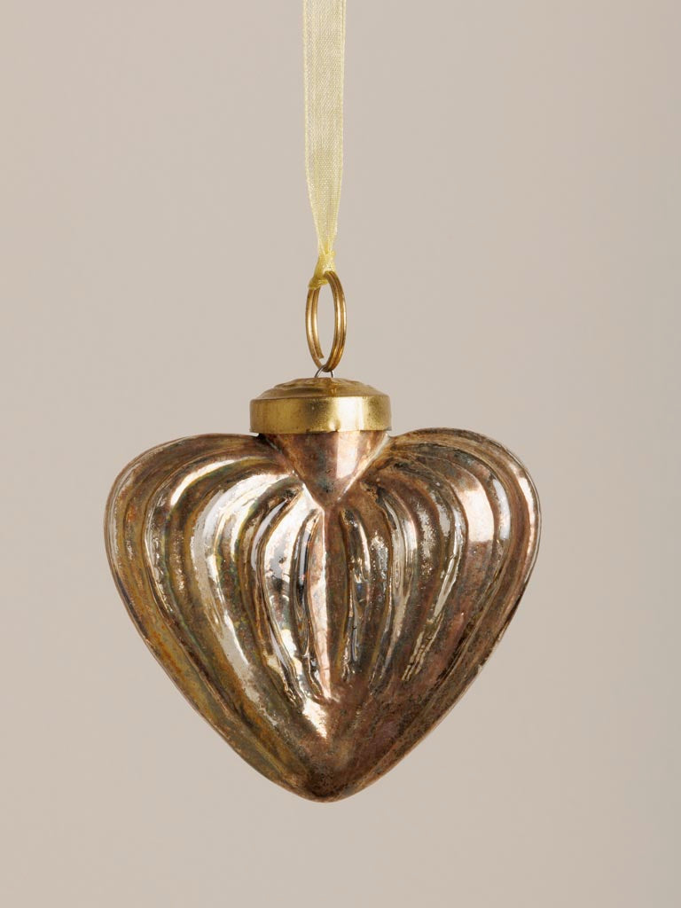 Chehoma Gold Heart Ornament