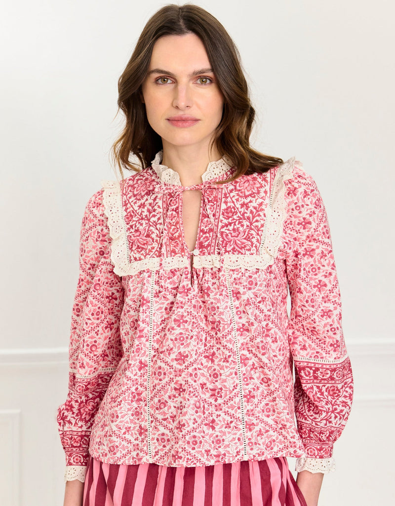 Pink City Prints Nettie Blouse