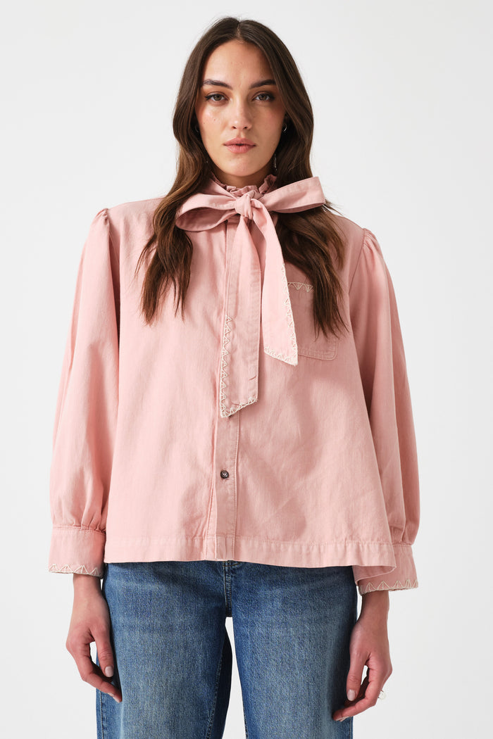 Seventy + Mochi Poet Blouse