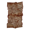 Denovembre Rive Cognac Shibori Scarf