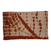 Denovembre Rive Cognac Shibori Scarf