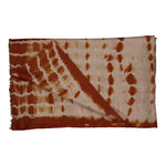 Denovembre Rive Cognac Shibori Scarf