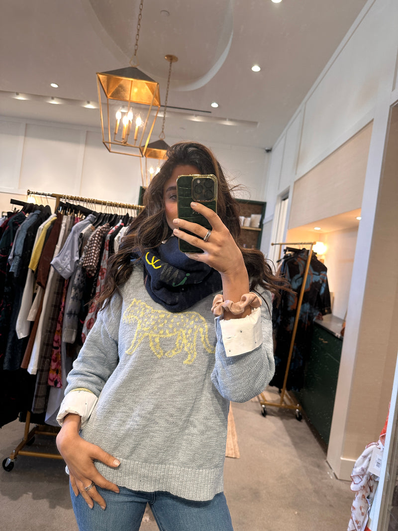 Benaras Je T'aime Running Scarf