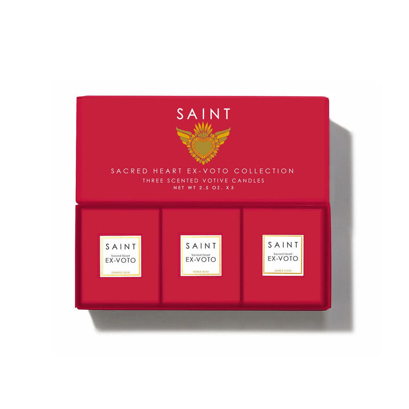 SAINT Sacred Heart Candle Set