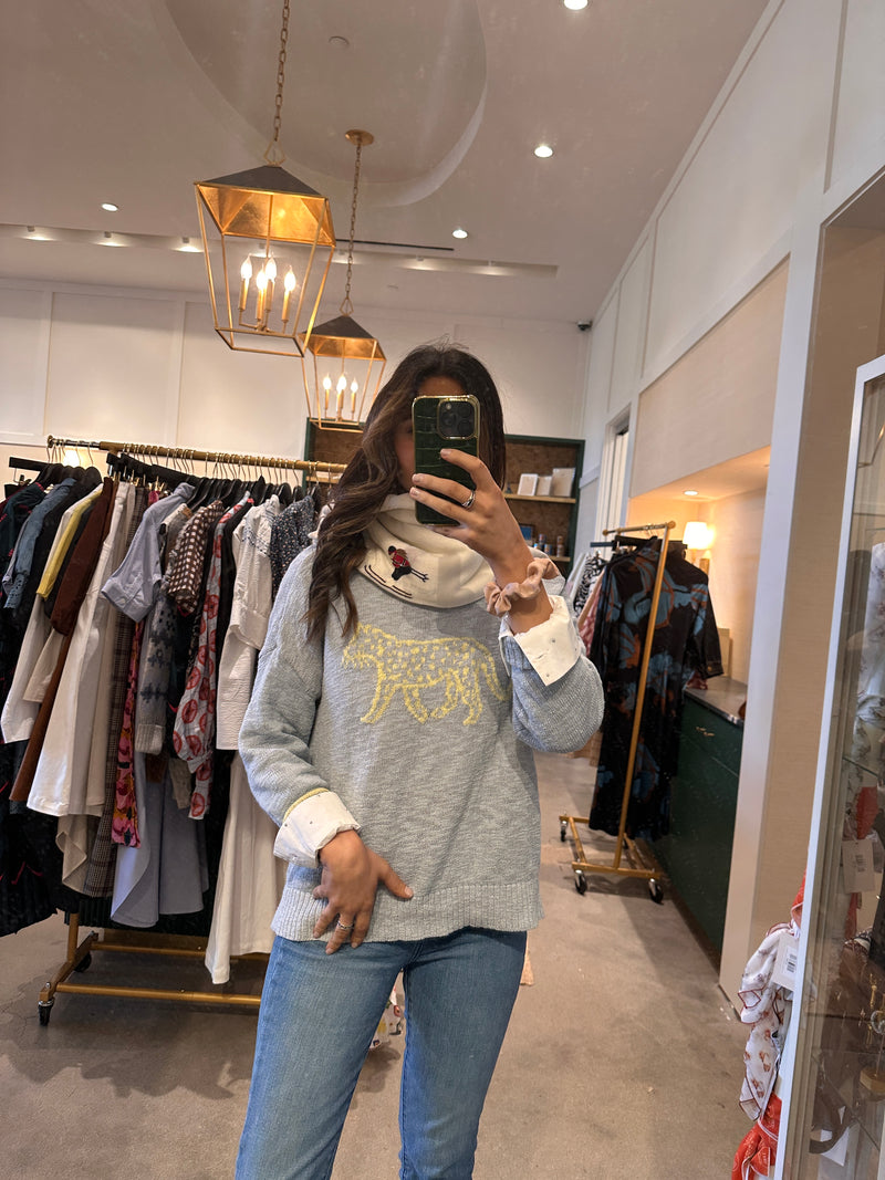 Benaras Hand Ski Scarf